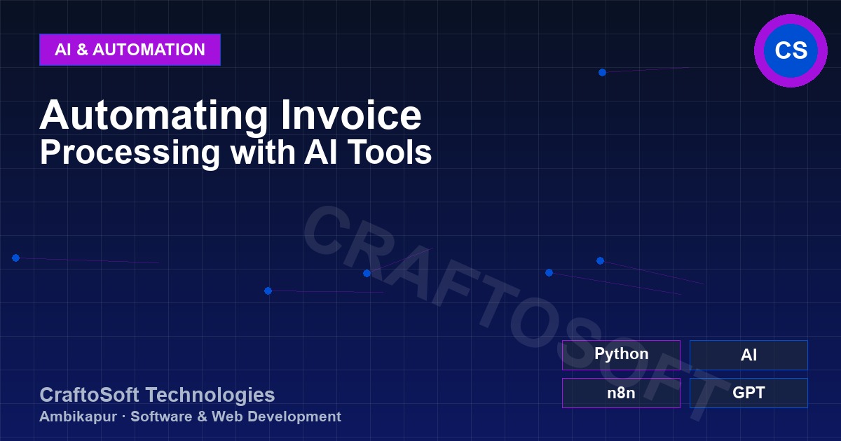 Automating Invoice Processing with AI Tools