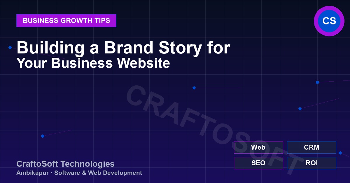 Building a Brand Story for Your Business Website