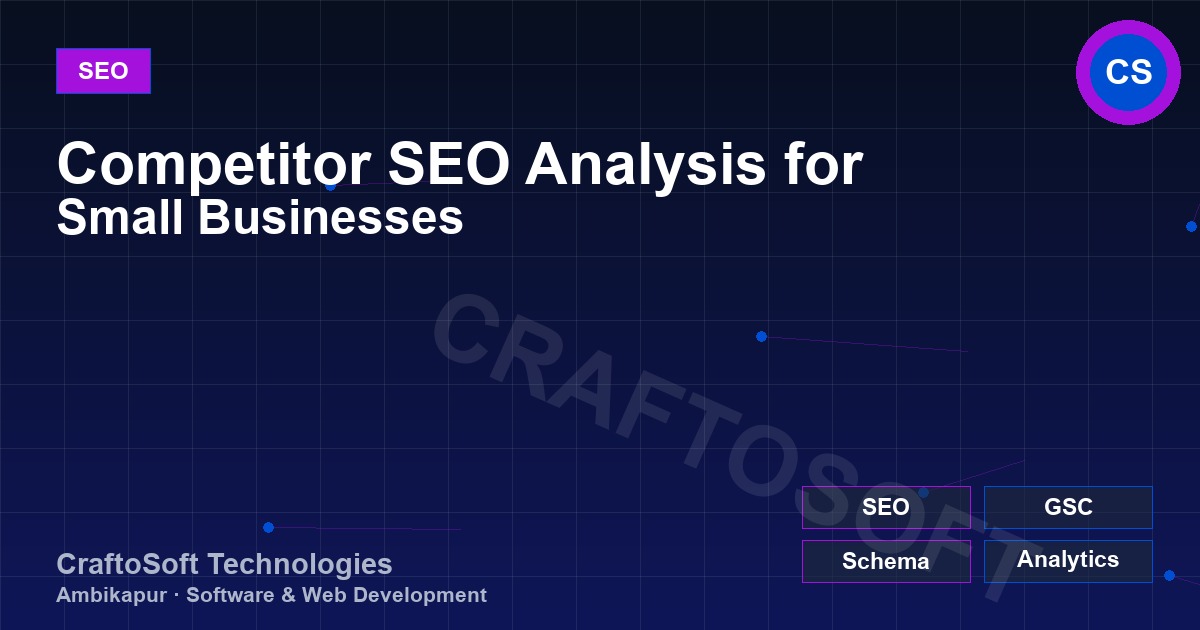 Competitor SEO Analysis for Small Businesses
