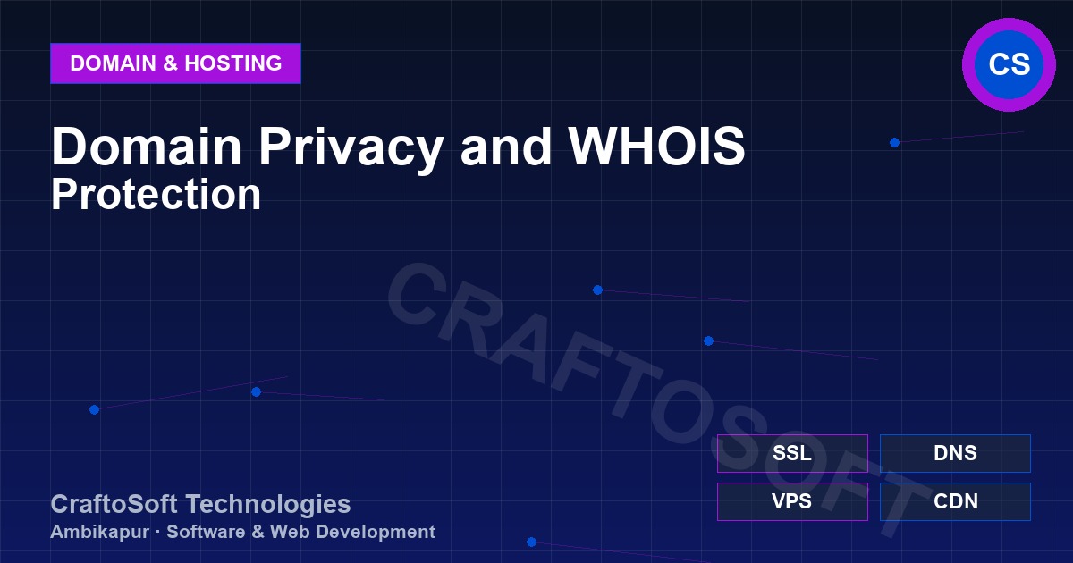Domain Privacy and WHOIS Protection