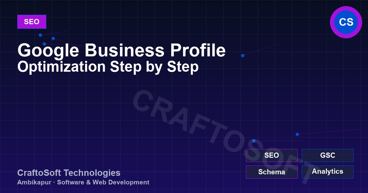 Google Business Profile Optimization Step by Step