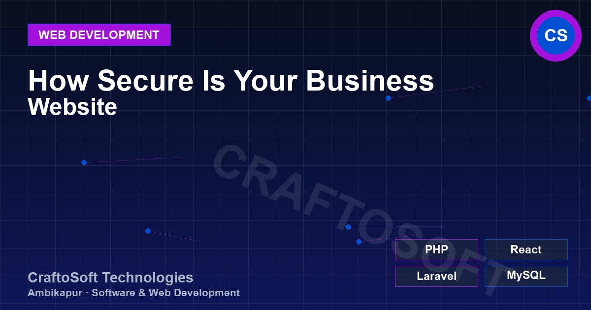 How Secure Is Your Business Website