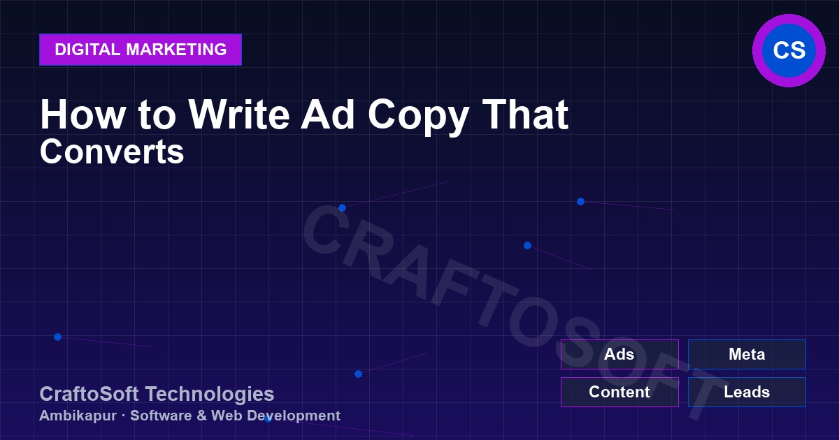 How to Write Ad Copy That Converts