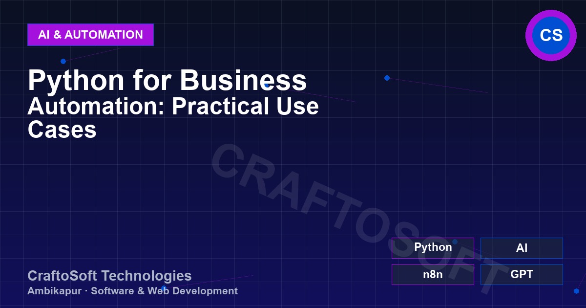 Python for Business Automation: Practical Use Cases