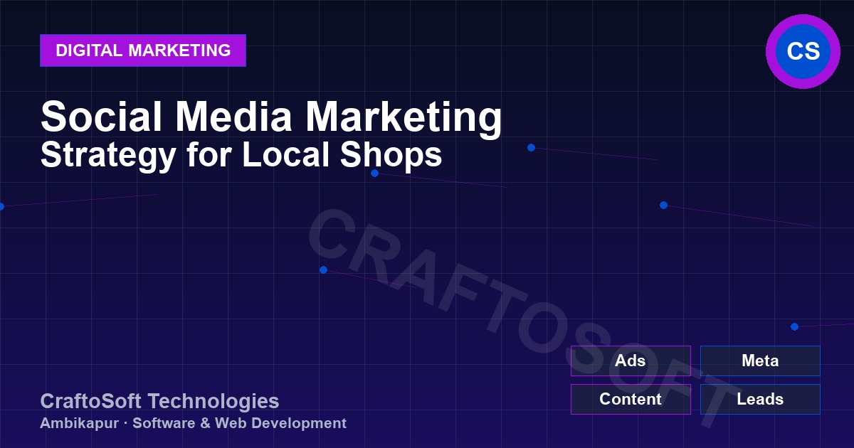 Social Media Marketing Strategy for Local Shops