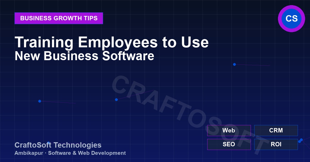 Training Employees to Use New Business Software