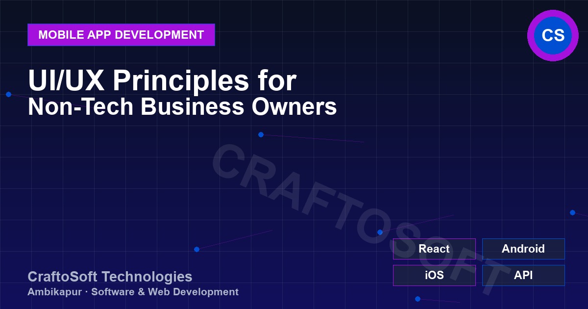 UI/UX Principles for Non-Tech Business Owners